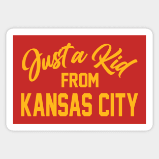 KANSAS CITY MISSOURI - Just a kid Sticker